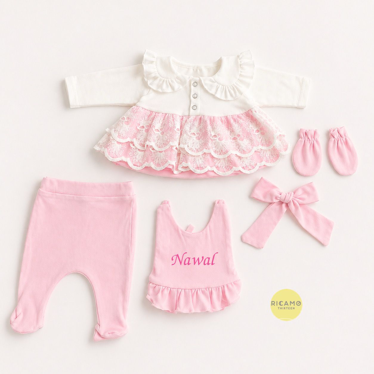 Pink Baby Girl Set