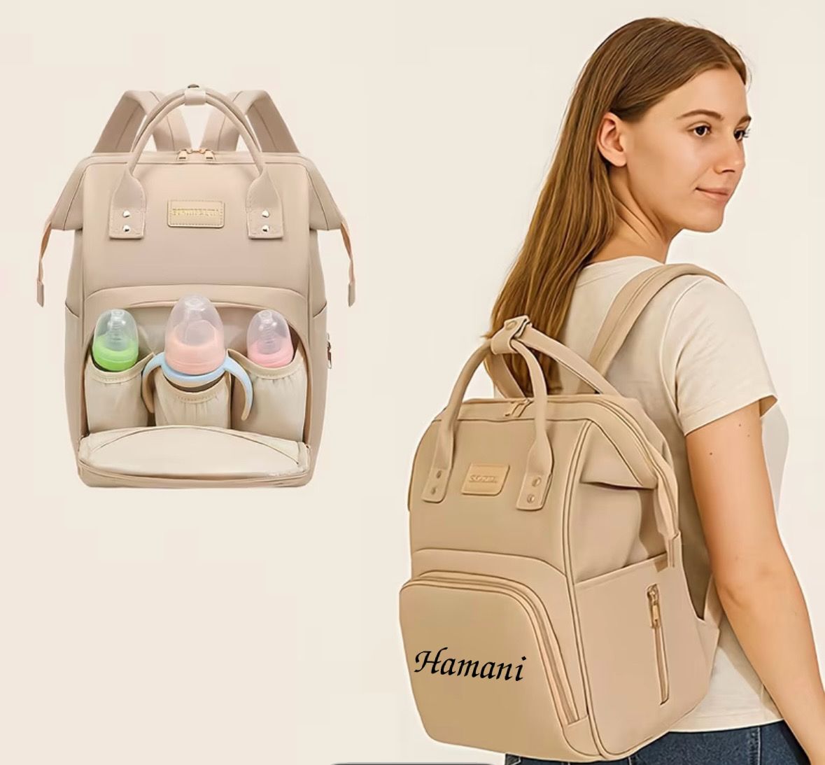 Baby Bag Beige