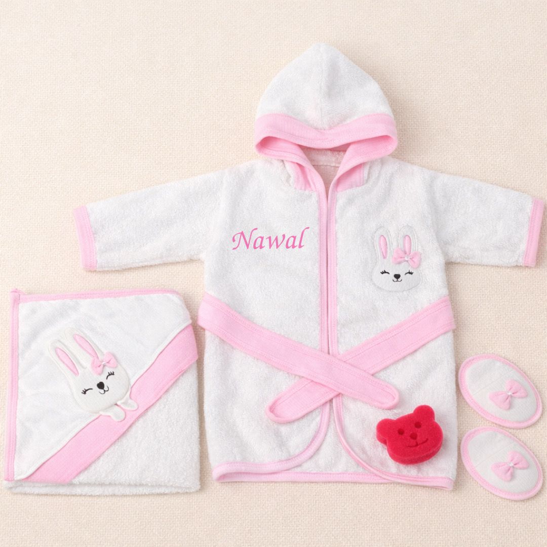 Girl Bathrobe Set