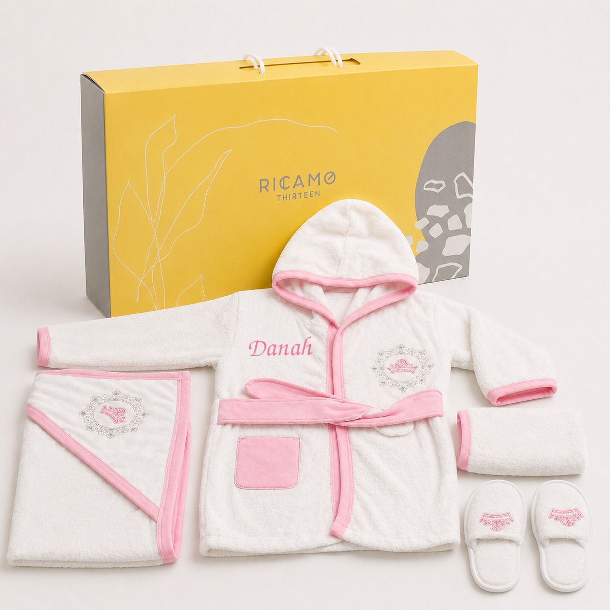 Girl Bathrobe Set