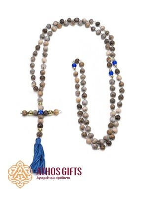 Tears of Virgin Mary prayer rope 100 beads
