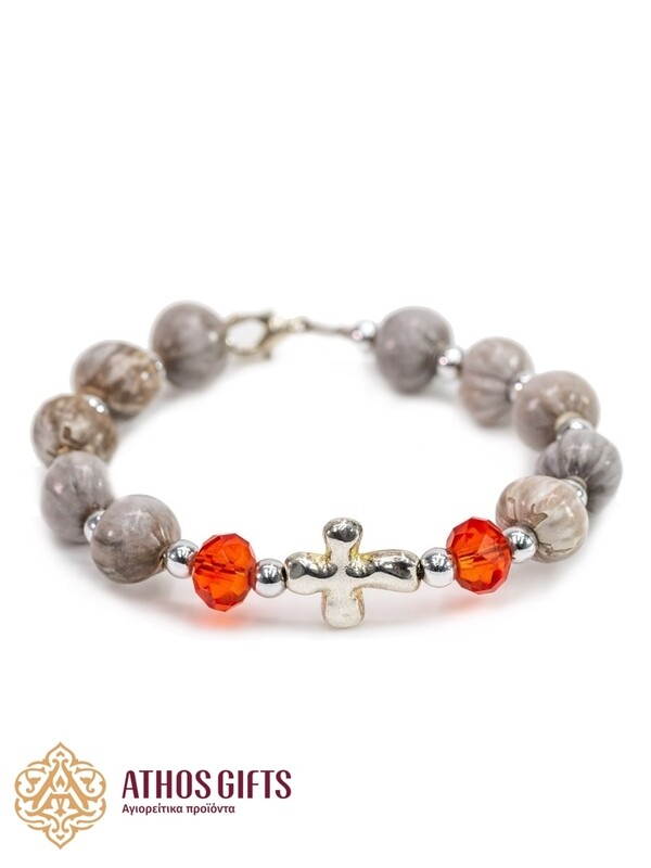 Tears of Virgin Mary bracelet with seed beads