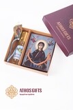 Gift Set 4 items, Icon: Cincture Of The Theotokos