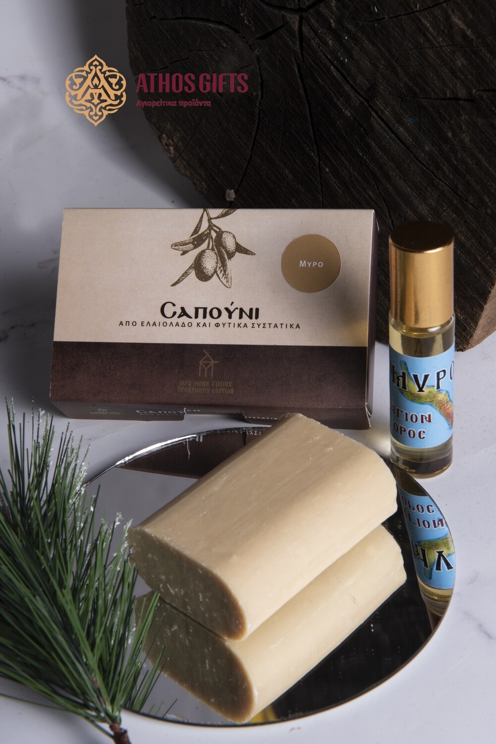 Natural soap with myrrh 80 gr