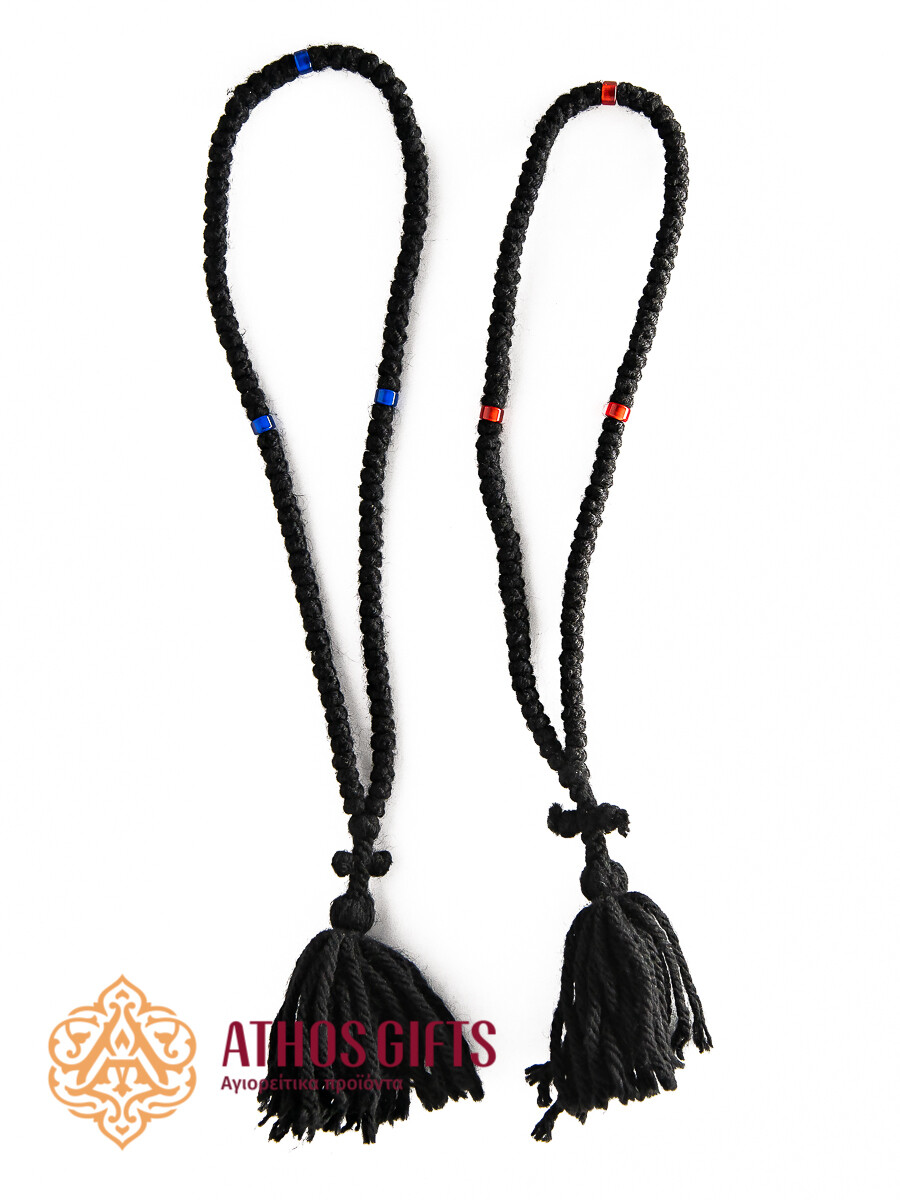 Handmade braided prayer rope 100 knots