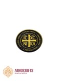 Водостойкий стикер ΙΣ ΧΣ ΝΙΚΑ 3 см