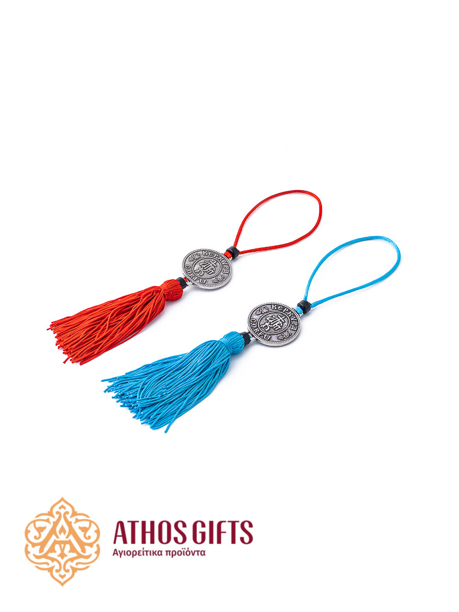 Подвесная иконка в машину Святой Спиридон