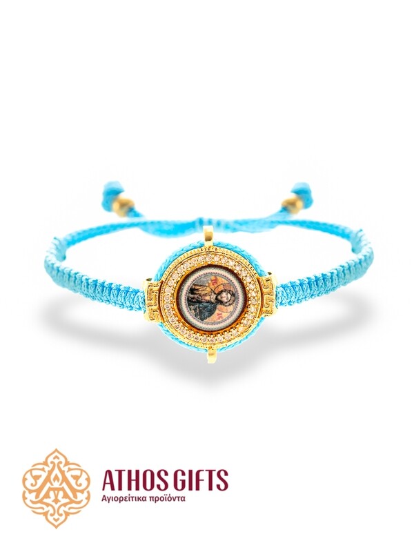 Jesus Christ Almighty Bracelet, Color: Blue