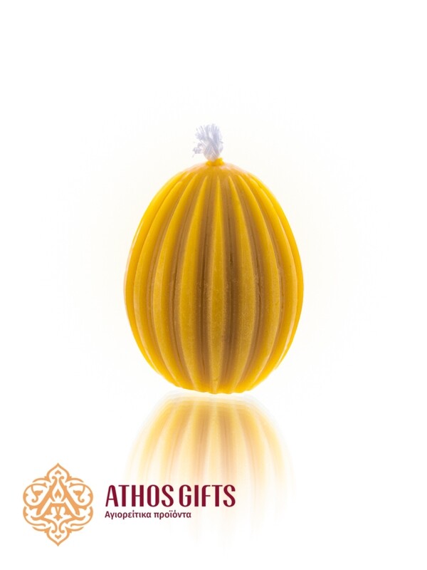 Decorative beeswax candle 6 cm