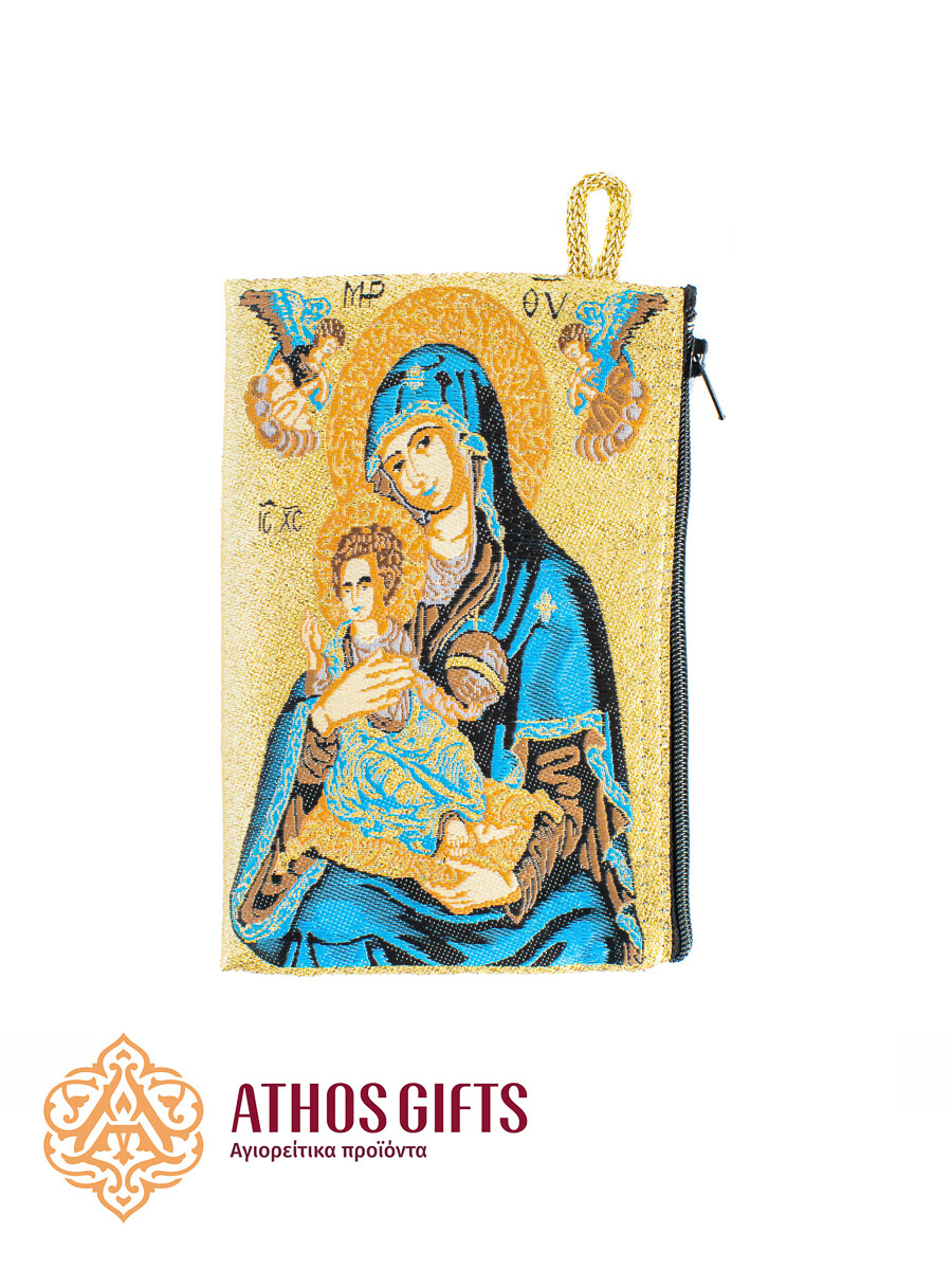 Embroidered Wallet Mother of God