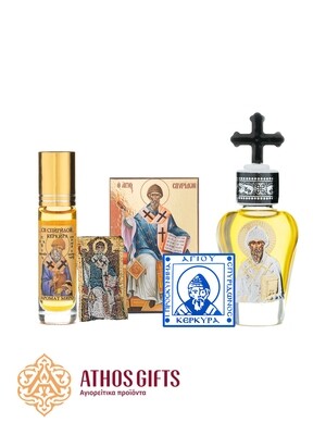 Saint Spyridon Gift Set of 4 items