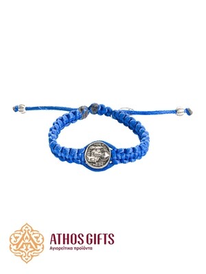 Saint Spyridon braided bracelet 18 cm