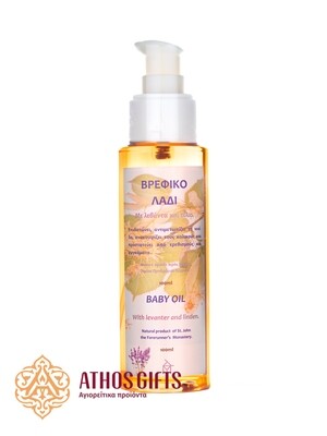 Baby oil with lavender and linden 100 ml