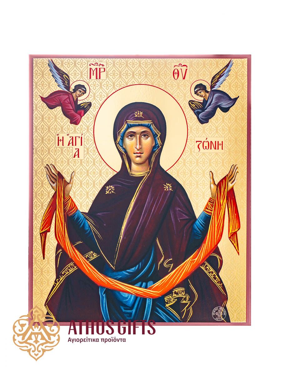 Cincture Of The Theotokos, Size (cm): 8*10*0,6