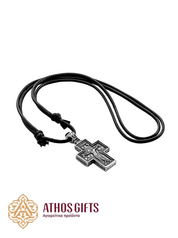Double-Sided Metal Cross 4 cm