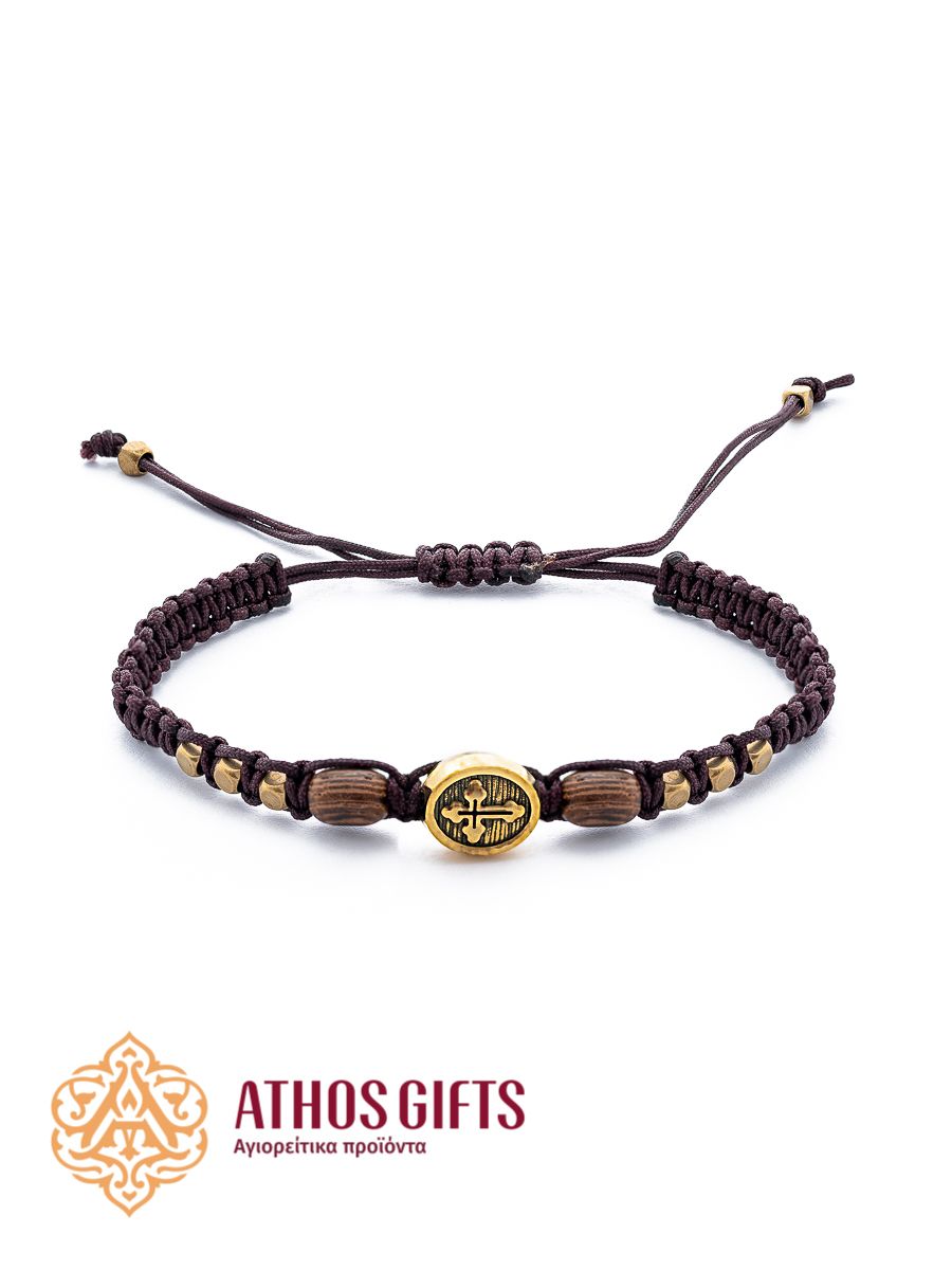 Braided bracelet with inserts