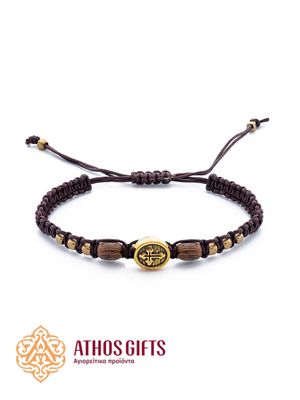 Braided bracelet with inserts