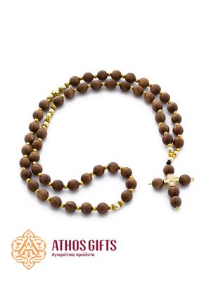 Wooden prayer rope 50 beads