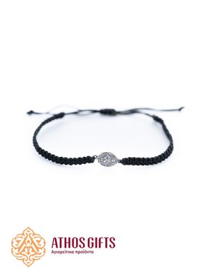 Bracelet with Silver Icon of Our Lady of the Sign