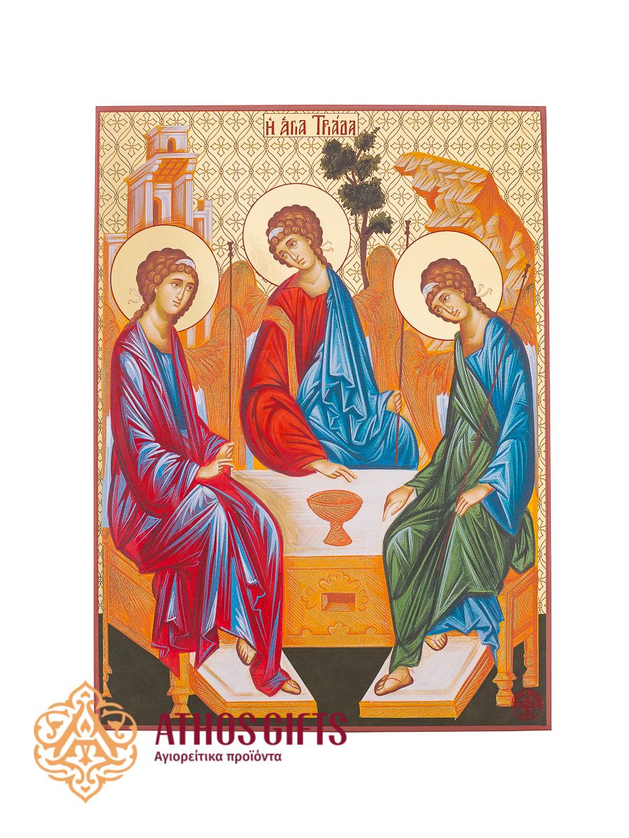 Andrei Rublev&#39;s Icon of The Holy Trinity