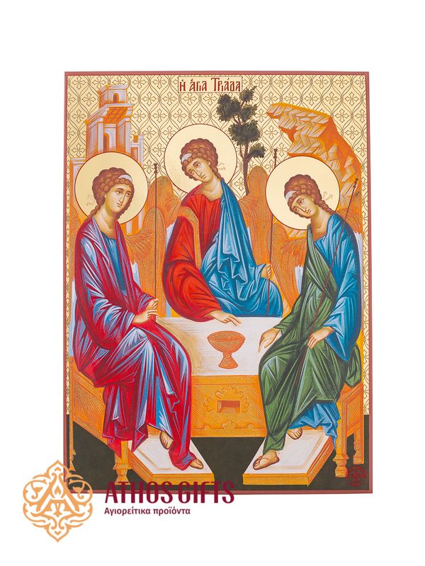 Andrei Rublev&#39;s Icon of The Holy Trinity