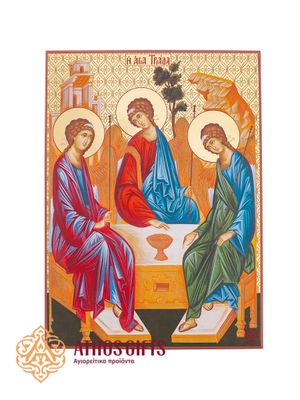 Andrei Rublev&#39;s Icon of The Holy Trinity