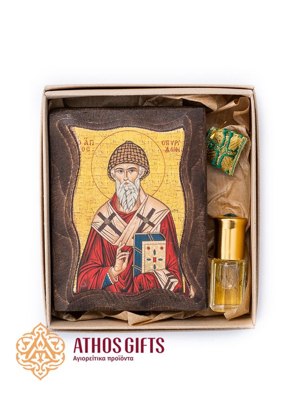 Saint Spyridon Gift Set of 3 items
