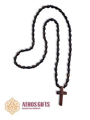 Wooden Cross with a Cord