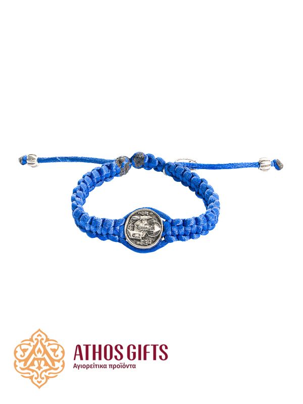 Saint Spyridon braided bracelet 18 cm