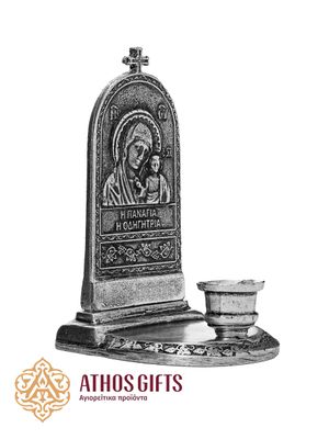 Candle Holder Theotokos Hodegetria