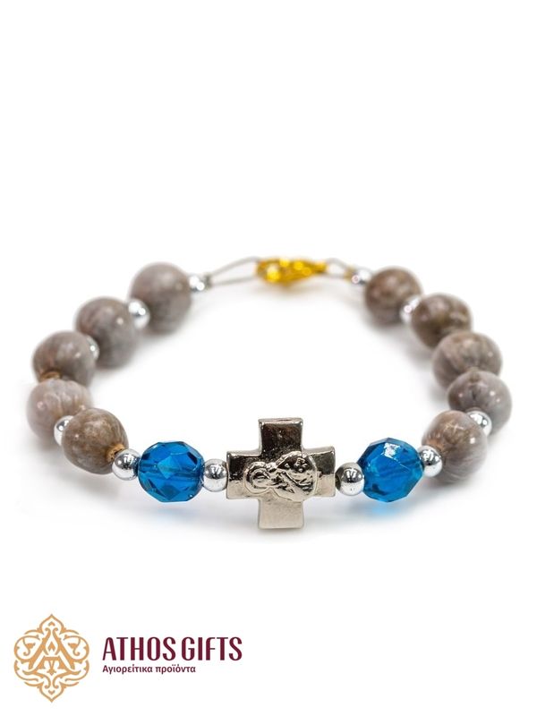 Tears of Virgin Mary bracelet with seed beads