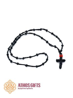 Braided cross with a cord