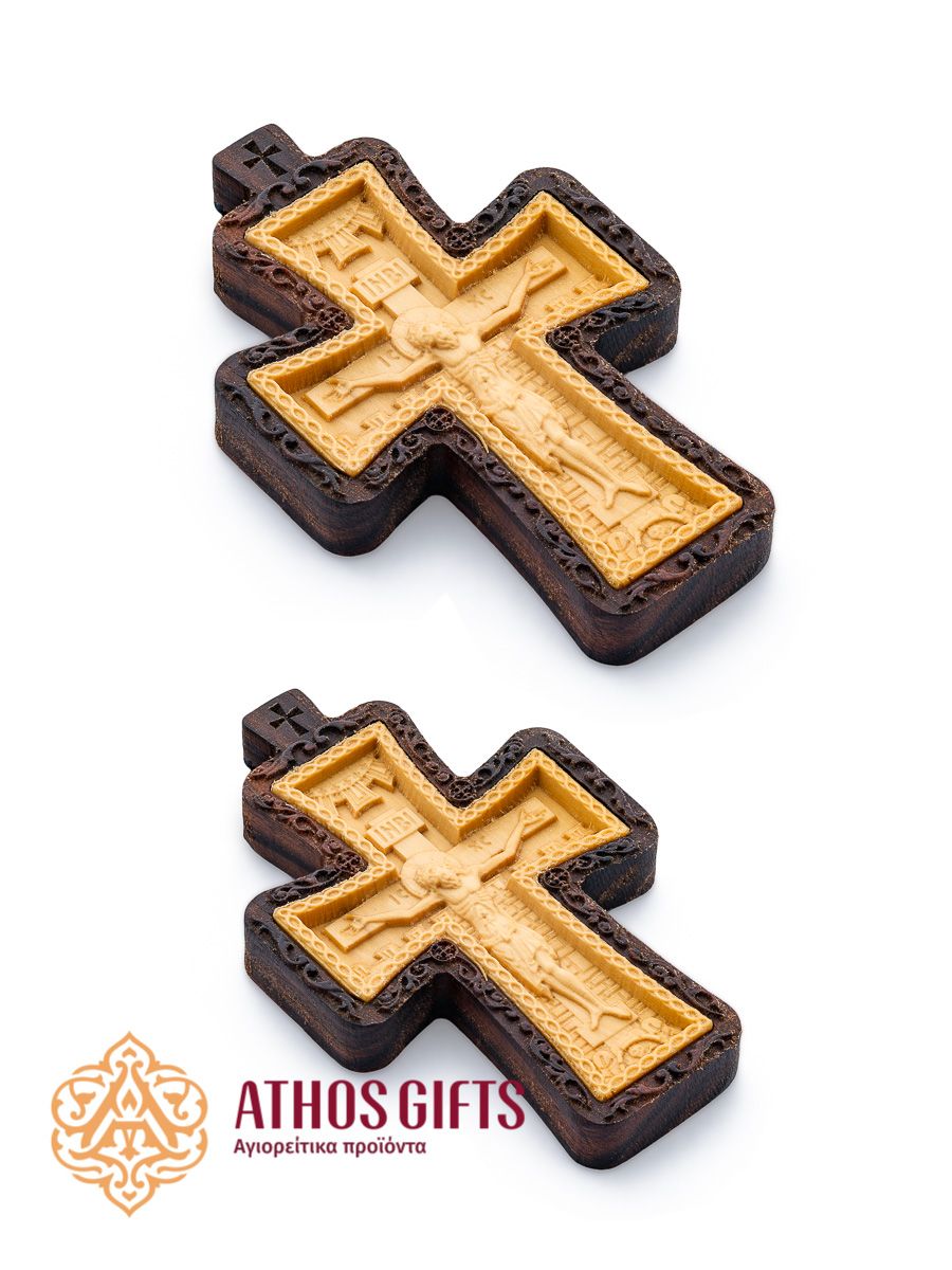 Carved Wooden Neck Cross