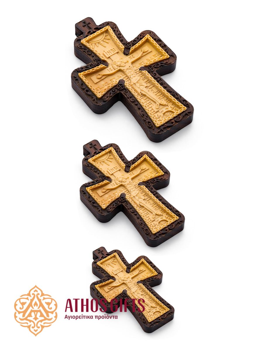 Carved Wooden Neck Cross