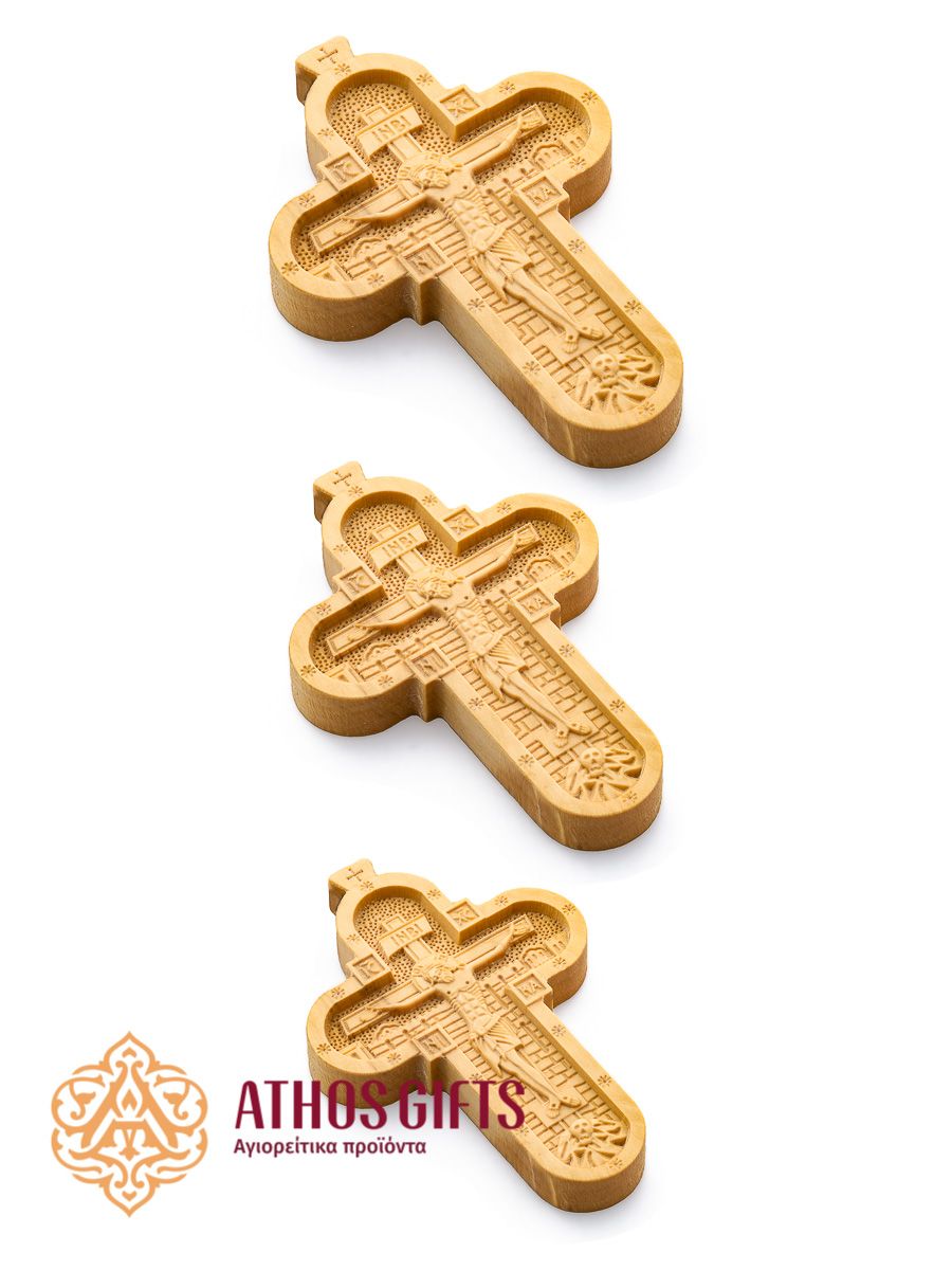 Carved Wooden Neck Cross