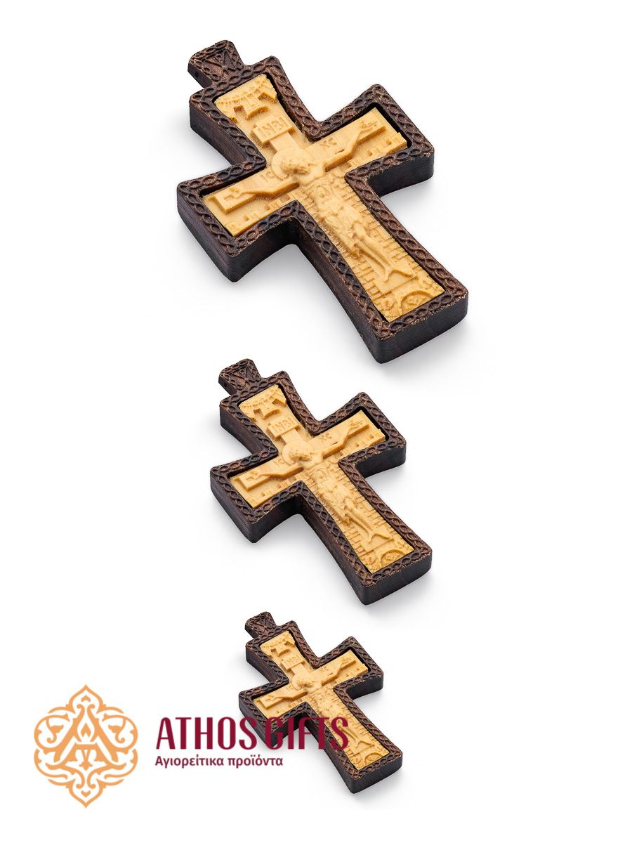 Carved Wooden Neck Cross