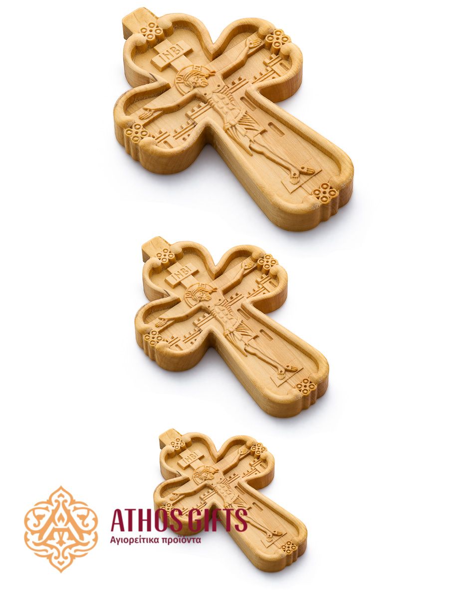 Carved Wooden Neck Cross