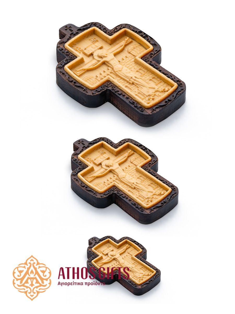 Carved Wooden Neck Cross