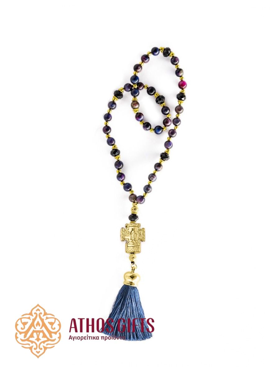 Tiger&#39;s eye prayer rope 33 beads