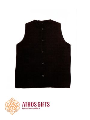 Sleeveless Button-Up Cardigan for Men