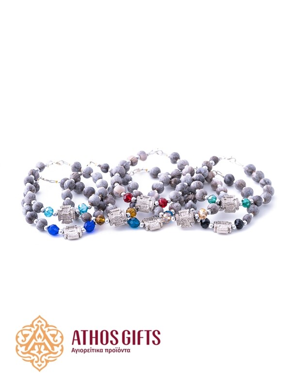 Orthodox “Tears of the Mother of God” bracelets handmade by the monks of Mount Athos