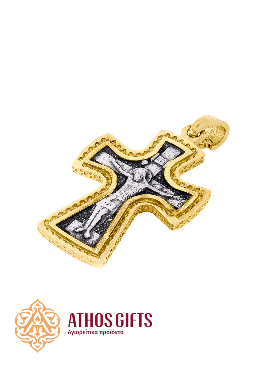 Sterling silver cross with icon