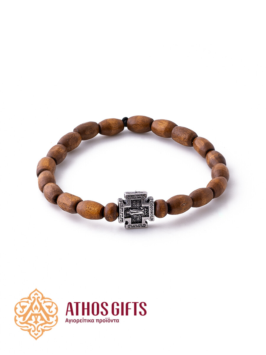 Handmade Light Wood Bracelet, Made by Monks of Mount Athos