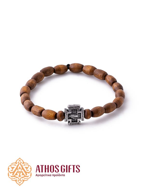 Handmade Light Wood Bracelet, Made by Monks of Mount Athos