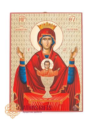 Icon of the Mother of God “The Inexhaustible Chalice”.