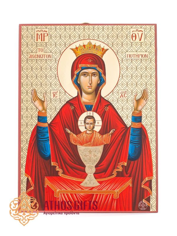 Icon of the Mother of God “The Inexhaustible Chalice”.