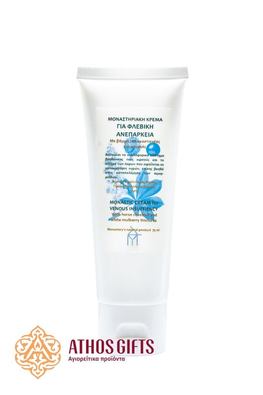 A cream to improve blood circulation, made according to a traditional monastic recipe.