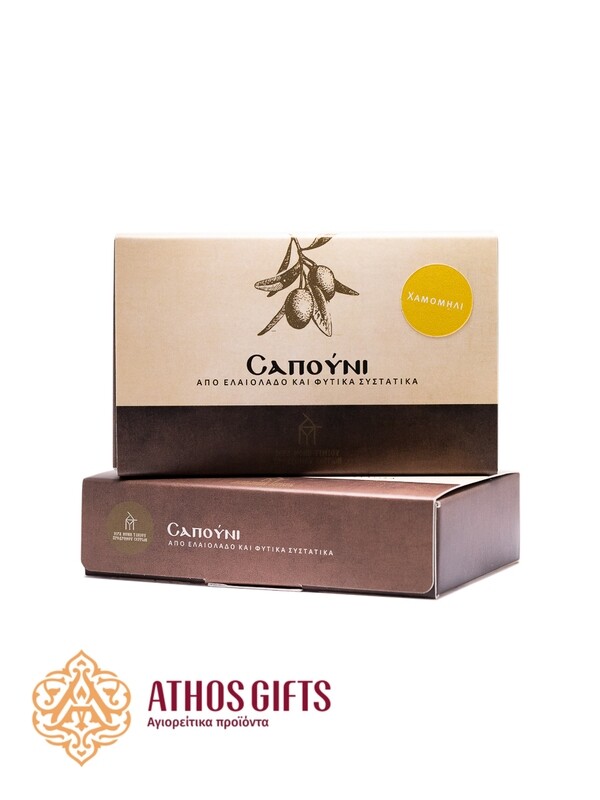 Natural monastic soap with chamomile