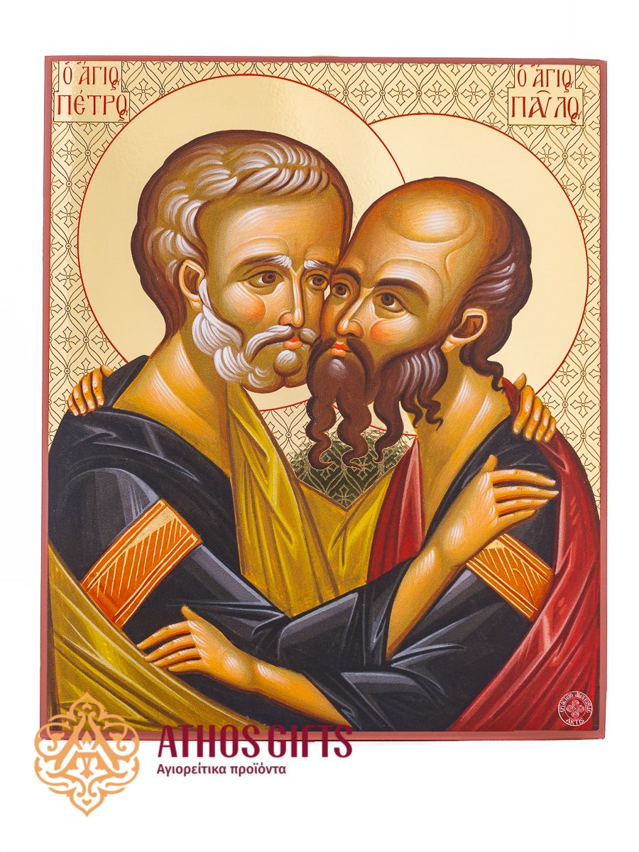 Icon “Embrace of the Apostles Peter and Paul”
