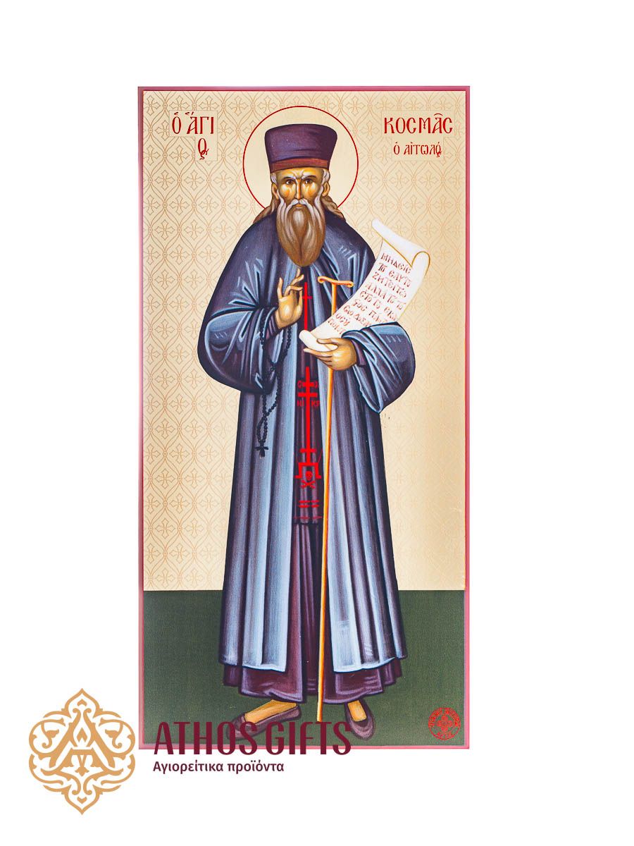 Icon of Saint Cosmas of Aetolia